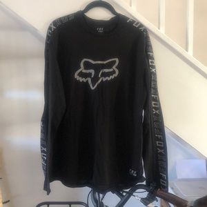 Men’s Large FOX Racing Ranger Motocross Long-Sleeve T-Shirt in Black